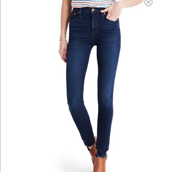 Madewell Denim - Madewell 10” High Riser Skinny Skinny Jeans 25